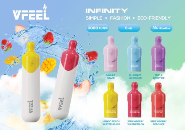 Vfeel pods 6 flavors available