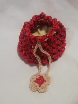 Pouch crochet & Soap bar