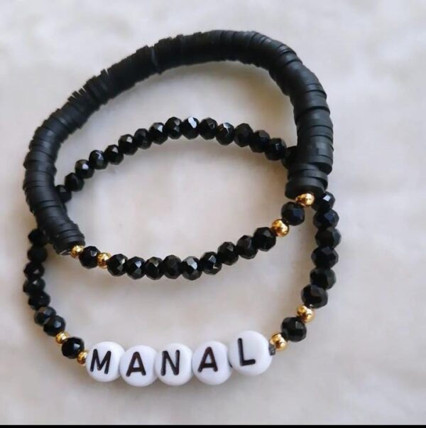 Black Bracelets 2 pcs