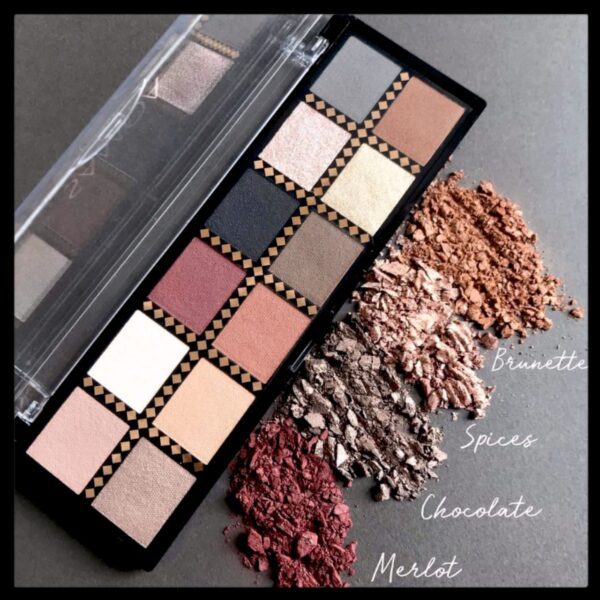 Brunette Eyeshadow Palette - Warm Neutral Tones