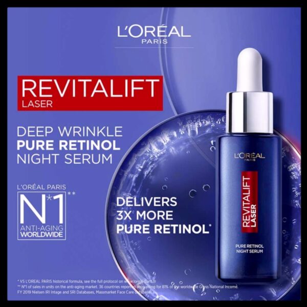 L'Oréal Paris Revitalift Laser Deep Wrinkle Pure Retinol Night Serum