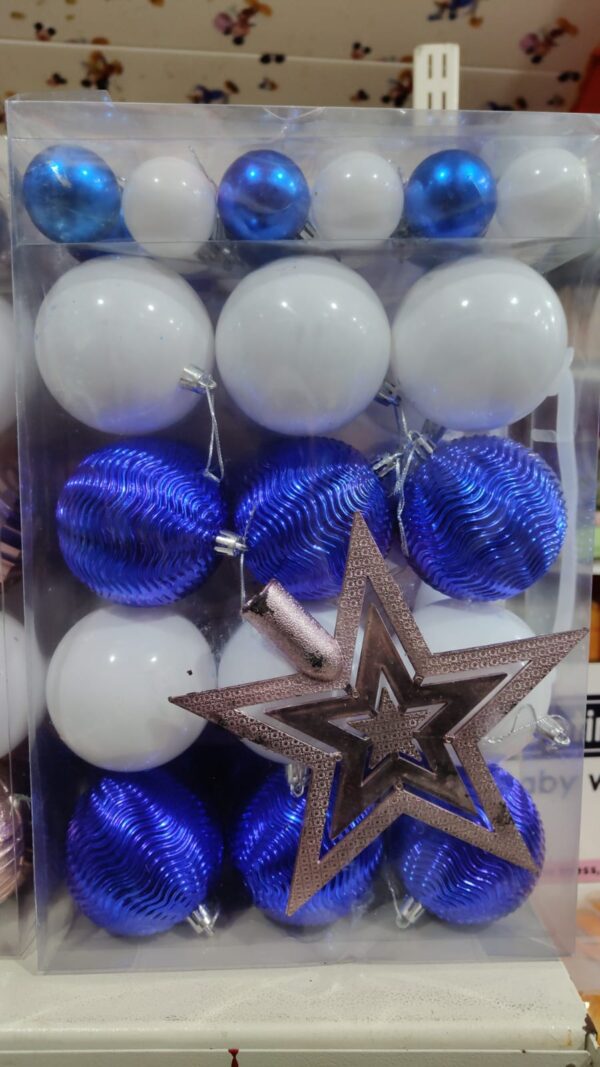 Christmas Ornament Set with Star