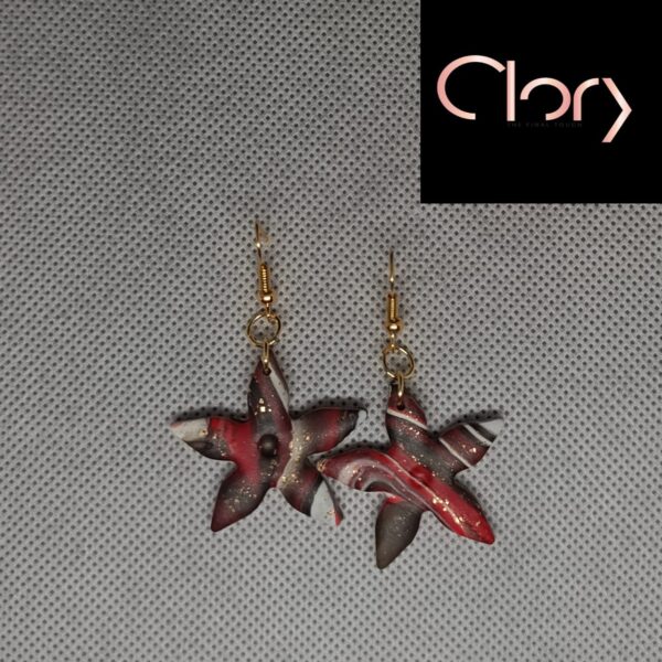 Twinkling Starfish Charm Earrings