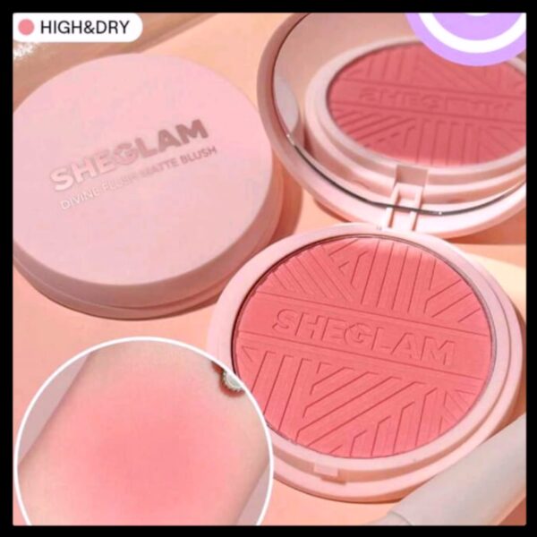 SheGlam Divine Flush Matte Blush - Image 2