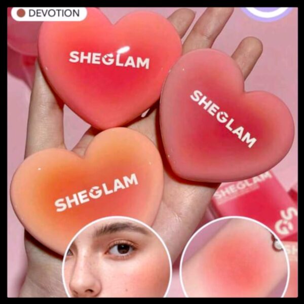 SheGlam Devotion Heart Blush