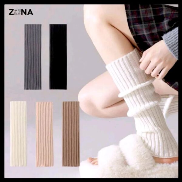 Cozy Ribbed Winter Leg Warmers