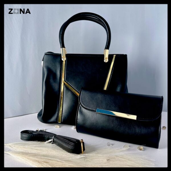 Elegant 2-in-1 Handbag and Clutch Set