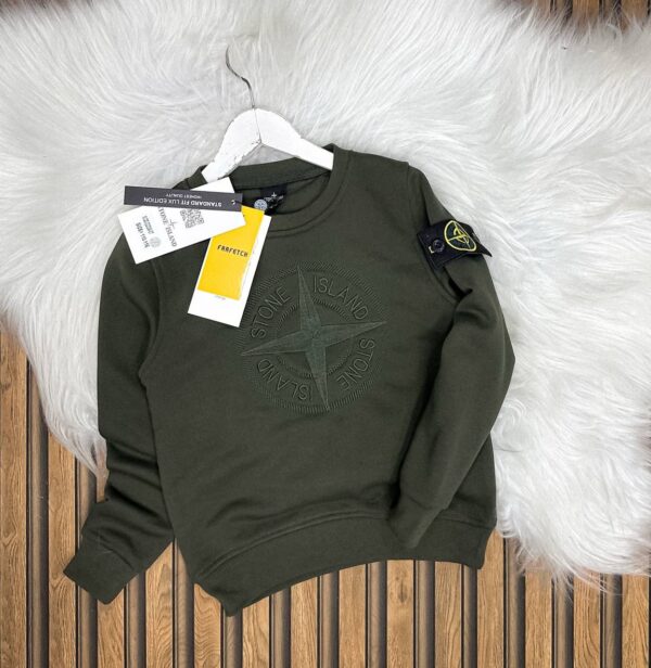 Stone Island Compass Logo Sweatshirt