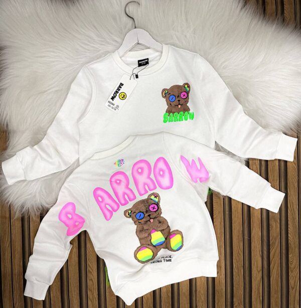 Barrow Teddy Graphic Sweatshirt