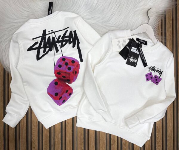 Stüssy Dice Graphic Sweatshirt - Image 2