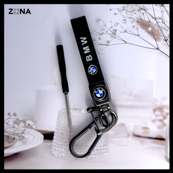 Luxury Car Brand Leather Keychain