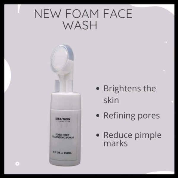 SIBA'SKIN Pore Deep Cleansing Foam - Image 3