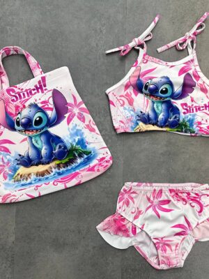 Stitch Tropical Swimsuit Set for Kids