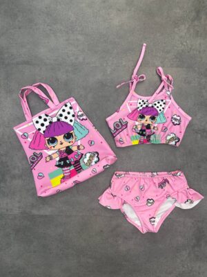 LOL Surprise! Pink Swimsuit Set for Girls