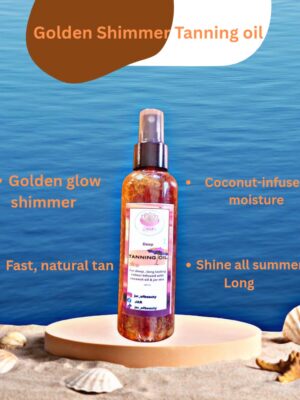 Golden Shimmer Tanning Oil
