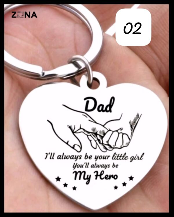 Keychain "Best Dad Ever" - Image 2