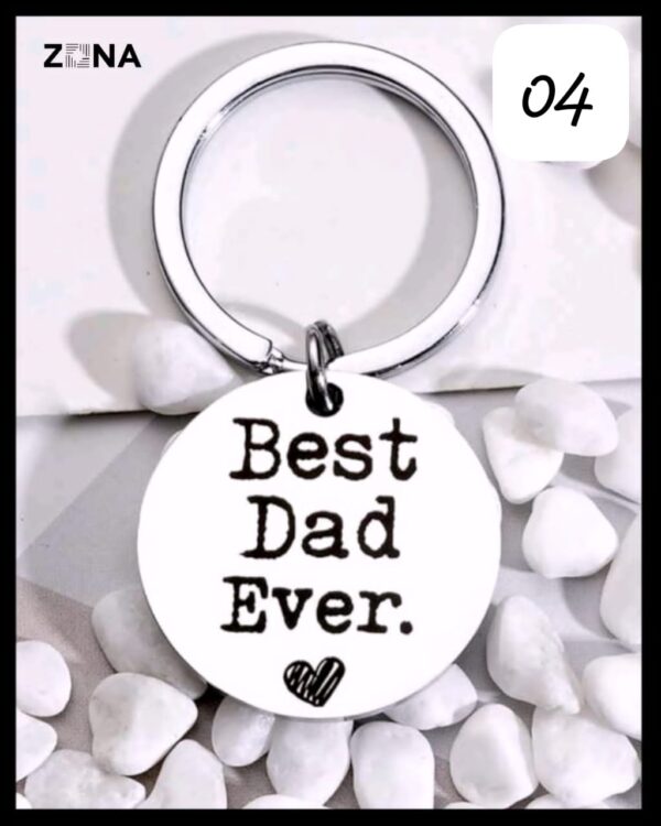 Keychain "Best Dad Ever"