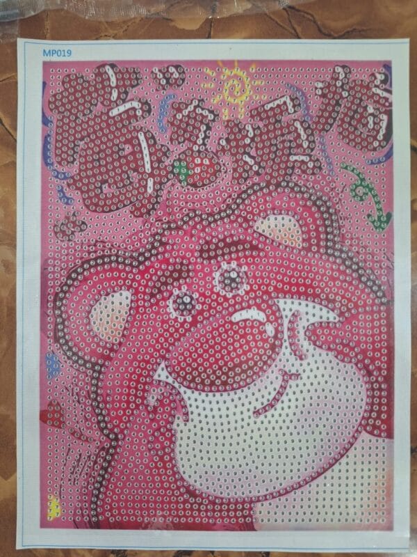 Framed "Lotso" Diamond Art - Image 3