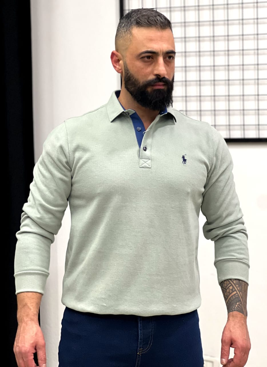 Men’s Premium Cotton Long Sleeve Collection - Image 2