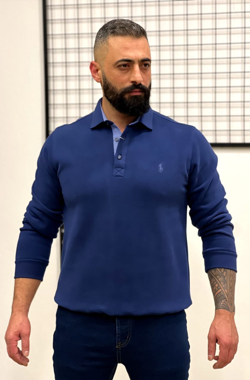 Men’s Premium Cotton Long Sleeve Collection - Image 4