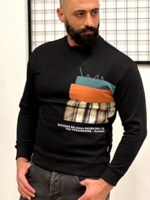 Men’s Patch Detail Sweatshirt