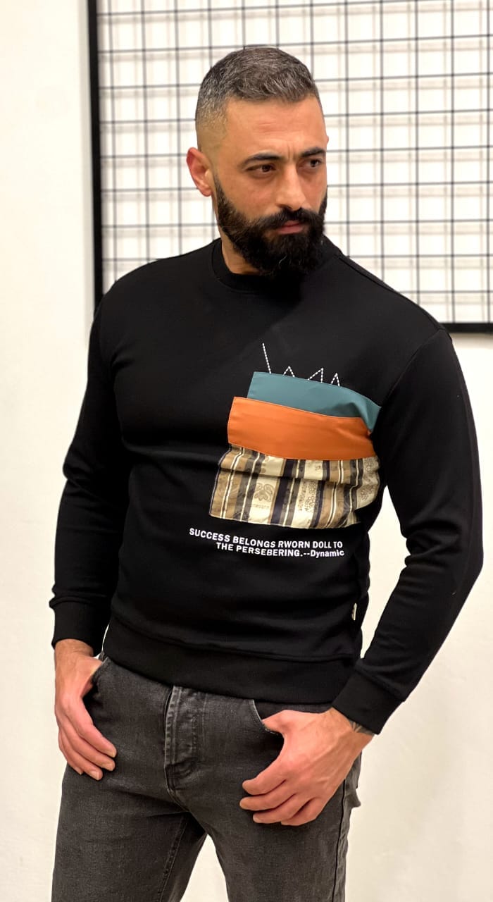 Men’s Patch Detail Sweatshirt