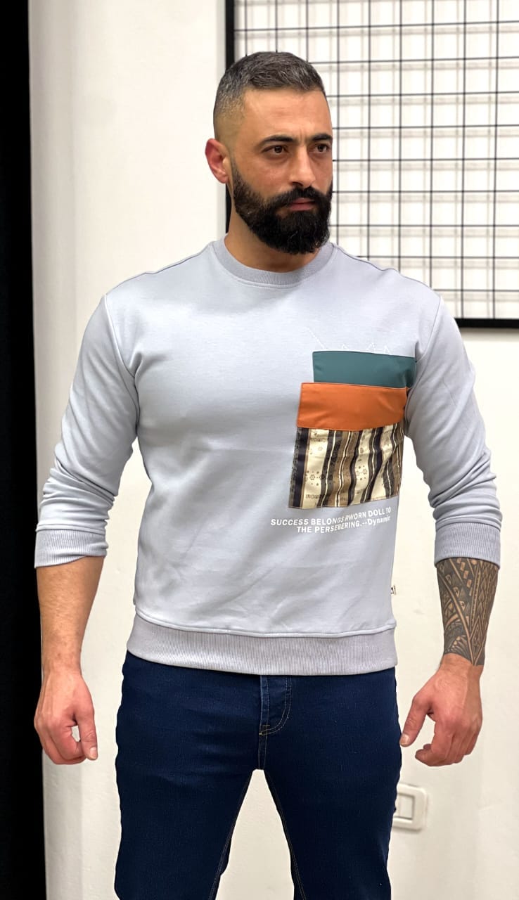 Men’s Patch Detail Sweatshirt