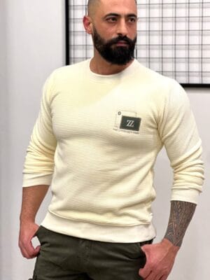 Men’s Waffle Knit Sweatshirt