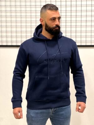 Men’s Navy Blue Hoodie