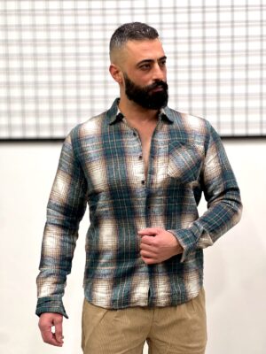 Men’s Plaid Flannel Shirt